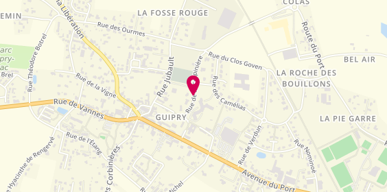 Plan de Guipry Funeraire, Guipry Résidence Crépinière, 35480 Guipry-Messac