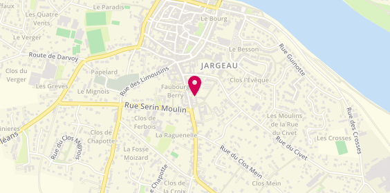 Plan de Jargeau Funeraire, 31 Rue du Faubourg Berry, 45150 Jargeau
