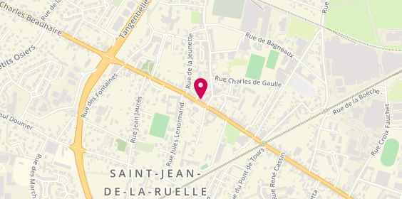 Plan de Pompes Funèbres Caton - Saint Jean de la Ruelle, 86 Rue Charles Beauhaire, 45140 Saint-Jean-de-la-Ruelle