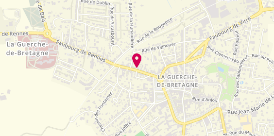 Plan de Marbrerie Beautrais - Marchand, 20 Rue de Rennes, 35130 La Guerche-de-Bretagne