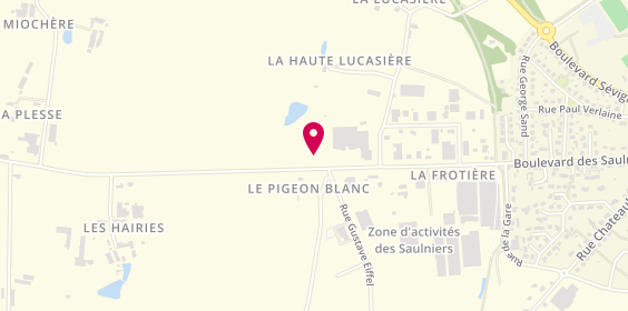 Plan de Chambre funéraire et services funéraire Lesage Lelièvre, 36 Boulevard des Saulniers, 35370 Argentré-du-Plessis