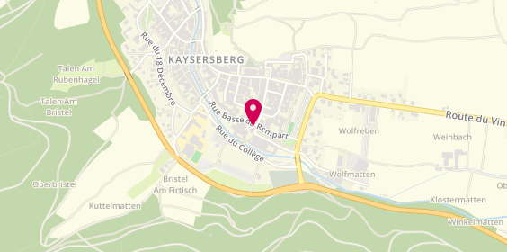 Plan de Accueil Funéraire de Kaysersberg, 12 Allée Stoecklin, 68240 Kaysersberg