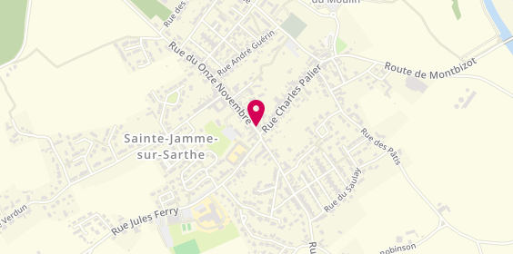 Plan de Eric Touchard, Zone Artisanale D
Prairie des Moulins, 72380 Sainte-Jamme-sur-Sarthe