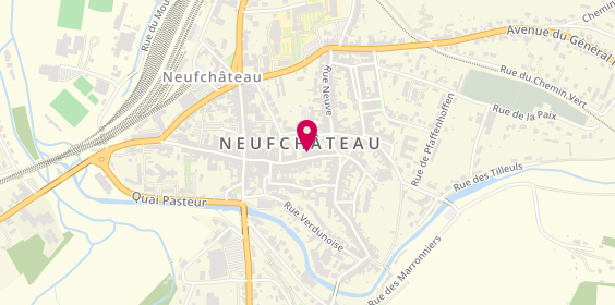Plan de Thouvenot Services Funéraires, 20 Rue Saint-Jean, 88300 Neufchâteau