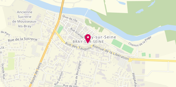 Plan de Knibbe Henri, 41 place Général de Gaulle, 77480 Bray-sur-Seine