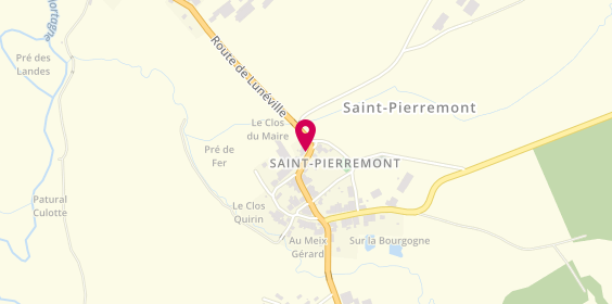 Plan de Pierson Funéraire, 21 Grande Rue, 88700 Saint-Pierremont
