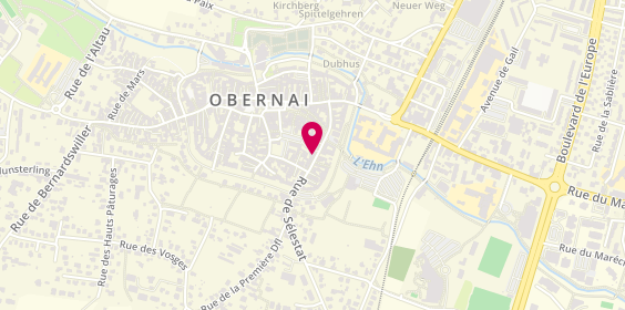 Plan de Services Funéraires d'Obernai, 26 Rue de Sélestat, 67210 Obernai