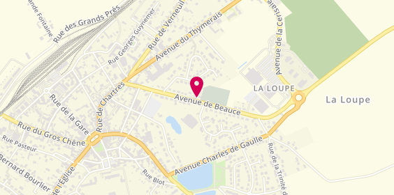 Plan de Pompes funèbres PFG LA LOUPE, 29 Avenue de Beauce
Rue de Chartres, 28240 La Loupe