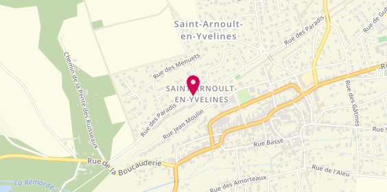 Plan de Saint Art Funéraire, 82 Bis Rue Charles de Gaulle, 78730 Saint-Arnoult-en-Yvelines