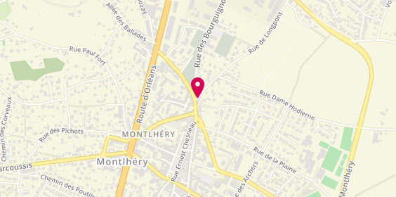Plan de Les Granits Floury, 2 Rue de Longpont, 91310 Montlhéry