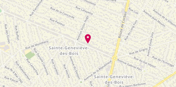 Plan de Pompes Funèbres de la Brie - le Choix funéraire, 217 avenue Gabriel Péri, 91700 Sainte-Geneviève-des-Bois