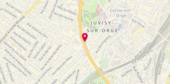 Plan de Maison Funéraire de Juvisy-sur-Orge, 18 Avenue Cour de France, 91260 Juvisy-sur-Orge