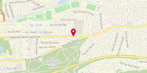 Plan de Services Funeraires de l'yvette, 100 Avenue Saint Laurent, 91400 Orsay