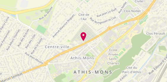 Plan de Ogf, 19 Avenue Henri Dunant, 91200 Athis-Mons