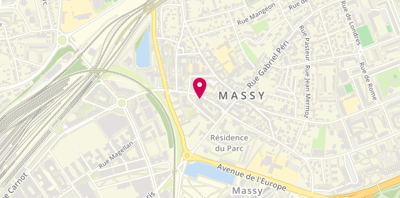 Plan de Pompes funèbres PFG MASSY, 29 Rue de la Division Leclerc, 91300 Massy