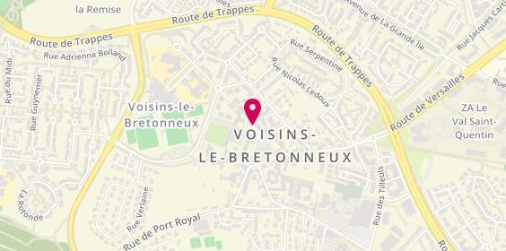 Plan de Pfm Vandycke, 14 place Des Douves, 78960 Voisins-le-Bretonneux