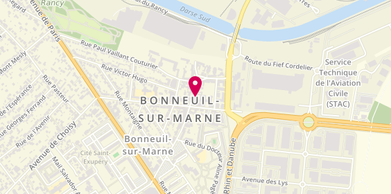 Plan de Pompes Funèbres Loic Bonneuil, 10 Rue d'Estienne d'Orves, 94380 Bonneuil-sur-Marne