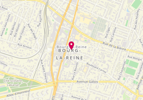 Plan de Maurel, 10 Rue de la Bievre, 92340 Bourg-la-Reine