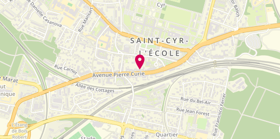 Plan de Roc Eclerc, 22 avenue Pierre Curie, 78210 Saint-Cyr-l'École