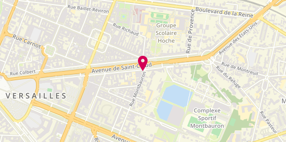 Plan de Cunault, 48 avenue de Saint-Cloud, 78000 Versailles