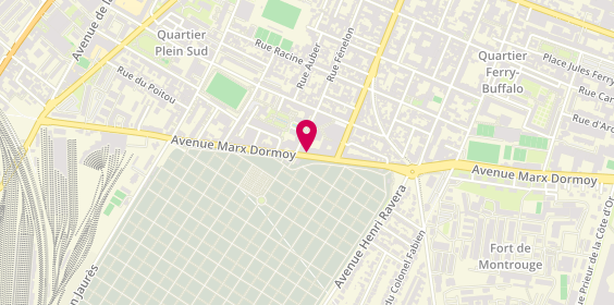 Plan de Berton-Ballard, 114 avenue Marx Dormoy, 92120 Montrouge