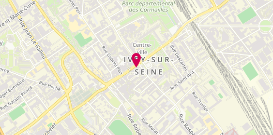 Plan de Roc-Eclerc, 87 avenue Georges Gosnat, 94200 Ivry-sur-Seine