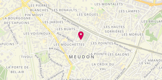 Plan de B. Laine Marbrerie de Meudon, 27 avenue de la Paix, 92190 Meudon