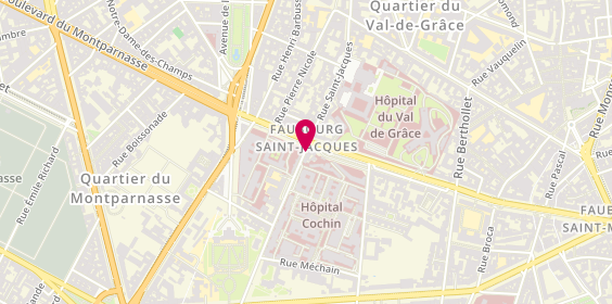 Plan de Services Funéraires-Ville de Paris, 3 Rue du Faubourg Saint-Jacques, 75014 Paris