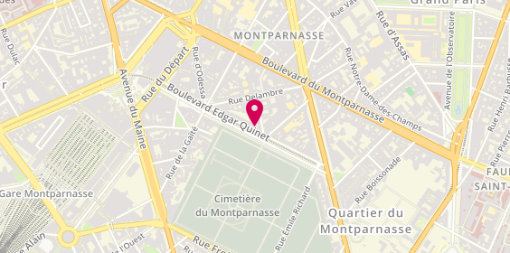 Plan de Marcel Schmit, 32 Boulevard Edgar Quinet, 75014 Paris