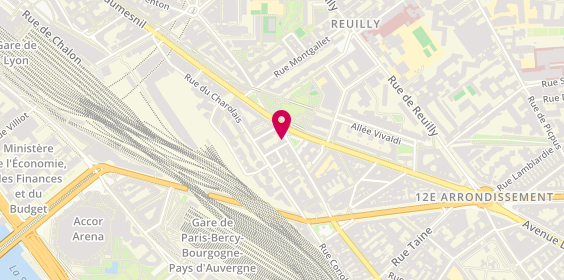 Plan de Pompes Funèbres CHAMBAULT FUNERAIRE - le Choix Funéraire, 208 Rue de Charenton, 75012 Paris
