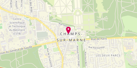 Plan de Pompes Funebres du Chateau, 9 Rue de la Mairie, 77420 Champs-sur-Marne