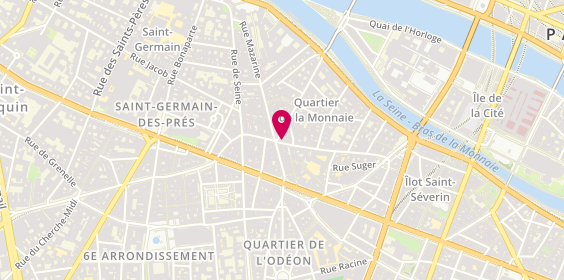 Plan de Le Ciel & la Terre - Pompes Funèbres - Paris 6e, 72 Rue Saint-André des Arts, 75006 Paris