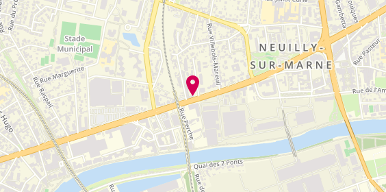 Plan de Roc Eclerc, 17 Boulevard du Maréchal Foch, 93330 Neuilly-sur-Marne