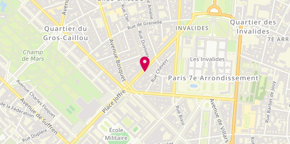Plan de Caruel Funeraire, Bât A 29 Avenue la Motte Picquet, 75007 Paris