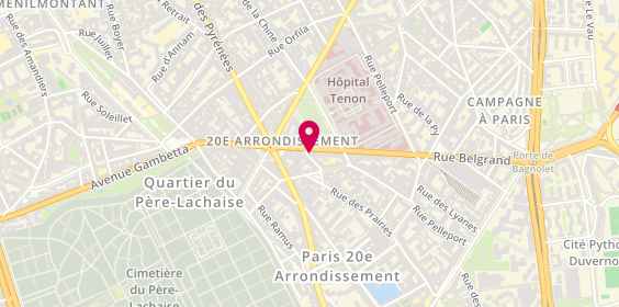 Plan de Services Funéraires- Ville de Paris, 8 Rue Belgrand, 75020 Paris