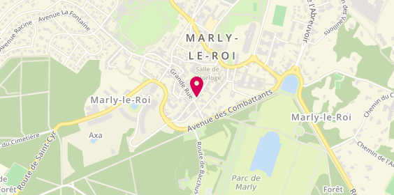 Plan de Roc Eclerc, 2 Rue Mansart, 78160 Marly-le-Roi