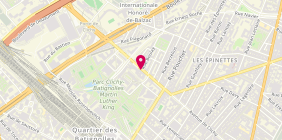 Plan de Elamen, 173 avenue de Clichy, 75017 Paris
