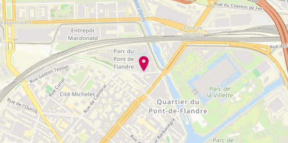 Plan de Ogf, 31 Rue de Cambrai, 75019 Paris