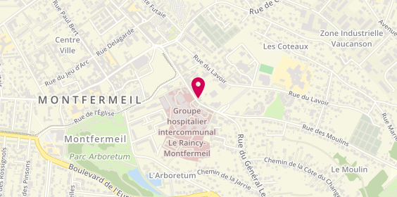 Plan de Pompes Funebres Feuillatre, 49 Rue du Général Leclerc, 93370 Montfermeil