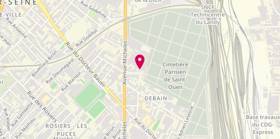 Plan de Goudry, 11 avenue du Cimetière, 93400 Saint-Ouen-sur-Seine