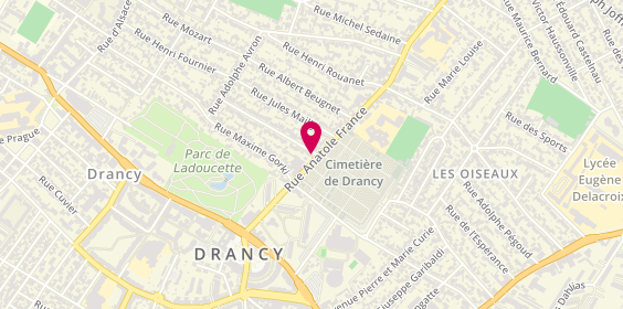 Plan de Smeets-Ardange, 57 Rue Anatole France, 93700 Drancy