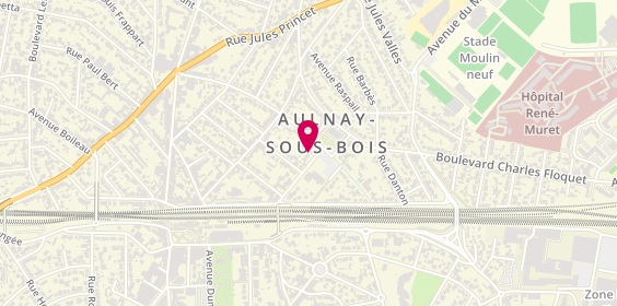Plan de Roc Eclerc, 21 Boulevard Félix Faure, 93600 Aulnay-sous-Bois