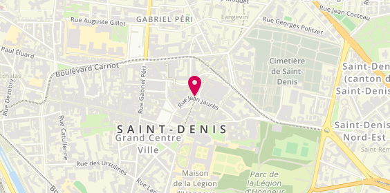 Plan de Lescarcelle et le Carrefour du Fune, 17 place du Caquet, 93200 Saint-Denis