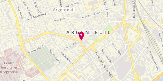 Plan de Pompes Funèbres Musulmanes - Obsèques Al Fardh à Argenteuil, 62 Rue Antonin Georges Belin, 95100 Argenteuil