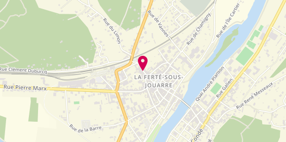 Plan de Pompes Funèbres Ducasse, 31 Rue Michel Fauvet, 77260 La Ferté-sous-Jouarre