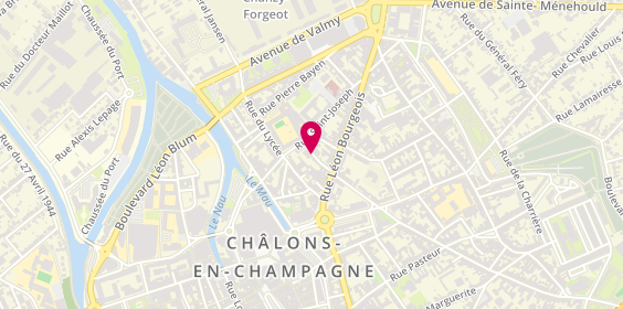 Plan de Maison Funéraire de Châlons en Champagne, 6 Rue Latouche, 51000 Châlons-en-Champagne