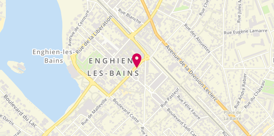 Plan de Pompes funèbres PFG ENGHIEN-LES-BAINS, 7 Rue de Malleville, 95880 Enghien-les-Bains