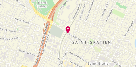 Plan de A.R Regis, 77 Rue d'Ermont, 95210 Saint-Gratien