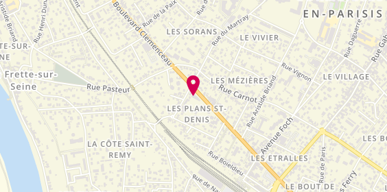 Plan de Pompes funèbres PFG CORMEILLES-EN-PARISIS, 43 Boulevard Clemenceau, 95240 Cormeilles-en-Parisis