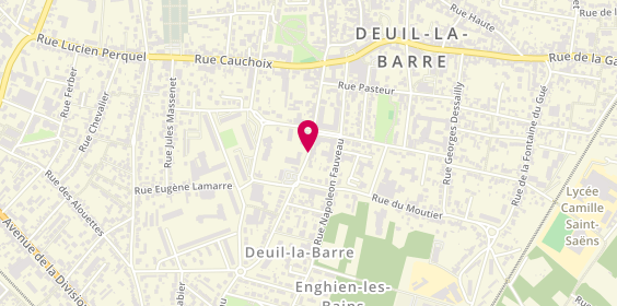 Plan de Pfg-Services Funeraires, 39 41 Rue Barre, 95170 Deuil-la-Barre